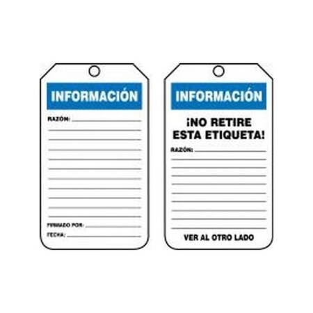 Accuform Caution, Self-Laminating PF-Cardstock, 3-1/4 in Width, 0.06 in Height, , 5 PK SHTRS241LTM